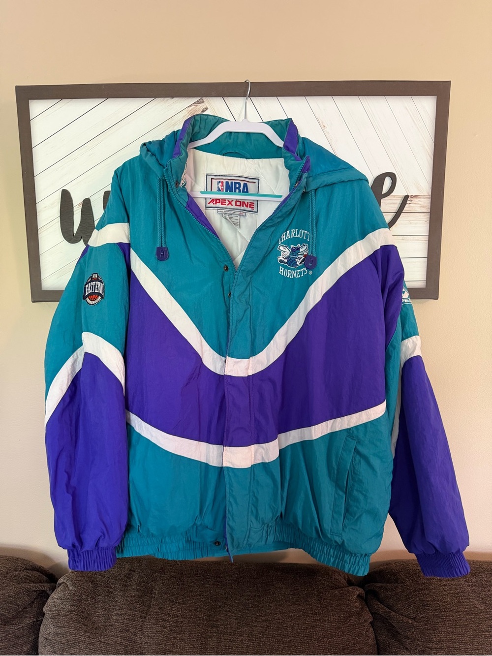Vintage Charlotte Hornets Jacket